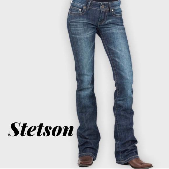 Stetson Denim - Stetson Hollywood Bootcut Jeans SZ 14 Short
